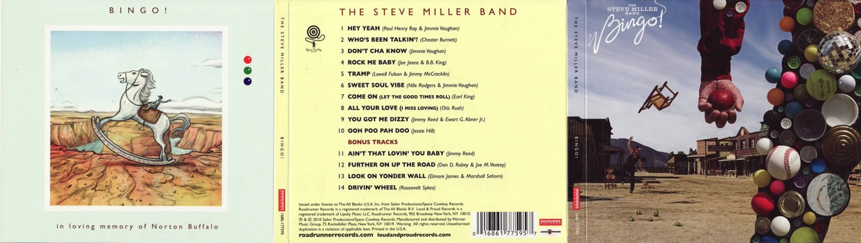 Steve Miller Bingo Album - Colaboratory