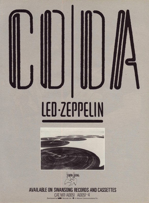 coda album cover